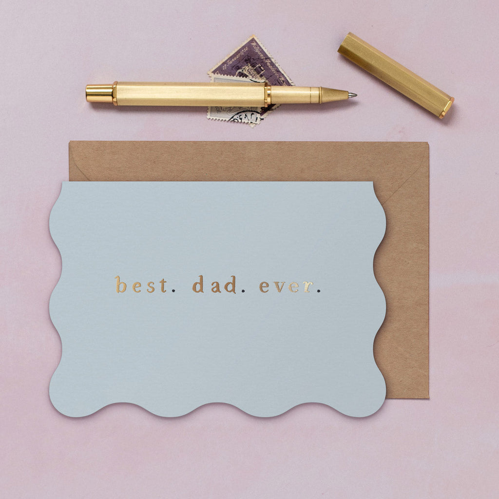 A Dad card with the caption "Best Dad Ever" from Sister Paper Co.