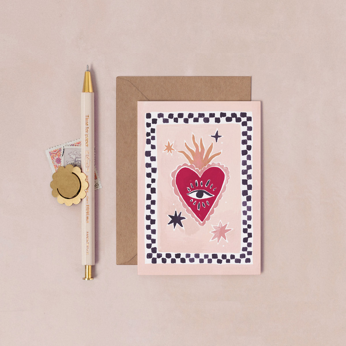 Sacred Heart Mini Love Card from Sister Paper Co.