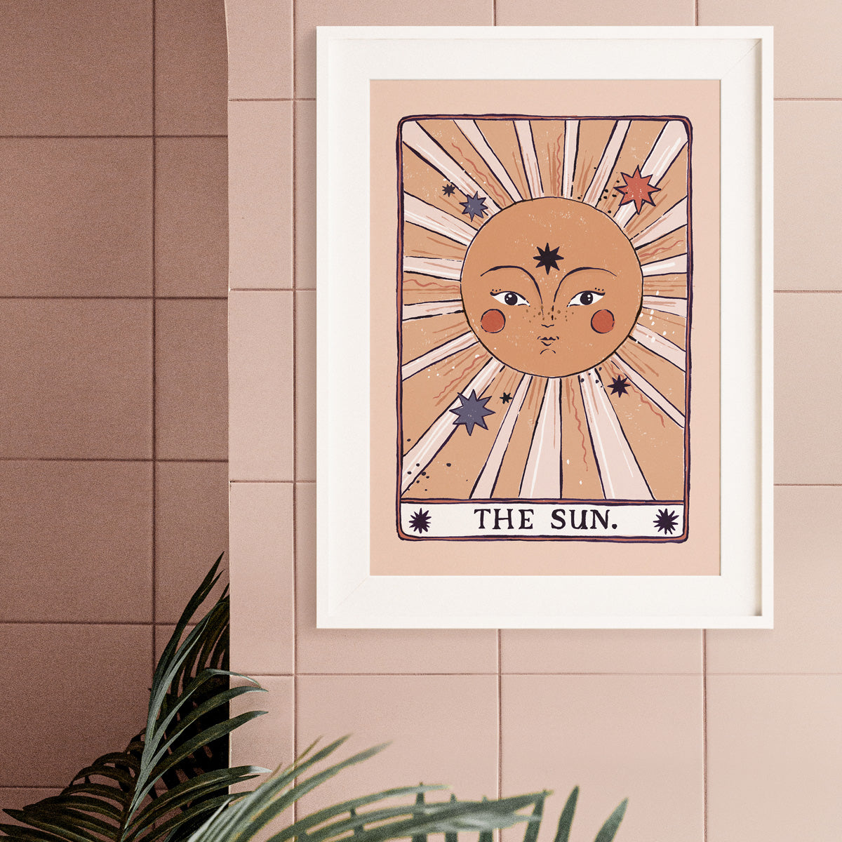 Tarot sun art print