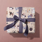 Zodiac wrapping paper from the gift wrap collection at Sister Paper Co.